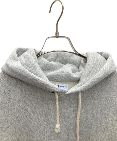 Champion REVERSE WEAVE（チャンピオン リバース ウィーブ）Champion REVERSE WEAVE (チャンピオン リバース ウィーブ) パーカー グレー サイズ:Lの古着・服飾アイテム