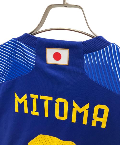 adidas（アディダス）adidas (アディダス) ゲームシャツ ブルー サイズ:Lの古着・服飾アイテム