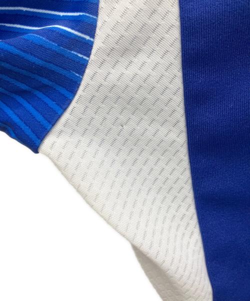 adidas（アディダス）adidas (アディダス) ゲームシャツ ブルー サイズ:Lの古着・服飾アイテム