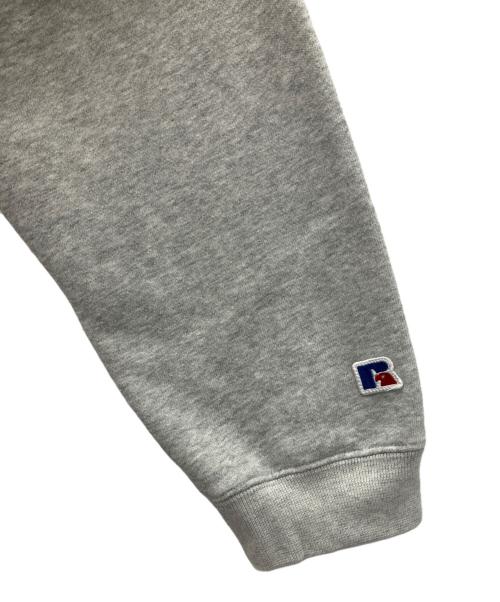 RUSSELL ATHLETIC（ラッセルアスレチック）RUSSELL ATHLETIC (ラッセルアスレチック) ハーフジップスウェット グレー サイズ:XLの古着・服飾アイテム