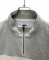 RUSSELL ATHLETIC (ラッセルアスレチック) ハーフジップスウェット グレー サイズ:XL：5000円