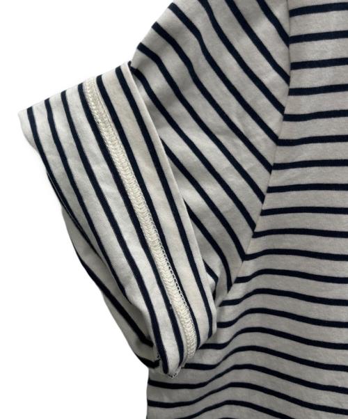 adidas Originals（アディダスオリジナル）adidas Originals (アディダスオリジナル) 半袖カットソー ホワイト×ネイビー サイズ:Lの古着・服飾アイテム