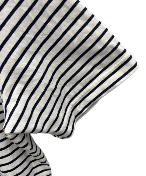 adidas Originals（アディダスオリジナル）adidas Originals (アディダスオリジナル) 半袖カットソー ホワイト×ネイビー サイズ:Lの古着・服飾アイテム
