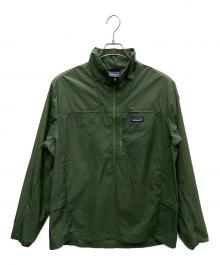 Patagonia（パタゴニア）の古着「フーディニ・スタッシュ・1/2ジップ・プルオーバー」｜グリーン