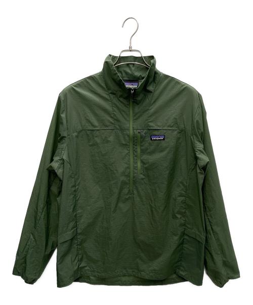 Patagonia（パタゴニア）Patagonia (パタゴニア) フーディニ・スタッシュ・1/2ジップ・プルオーバー グリーン サイズ:Mの古着・服飾アイテム