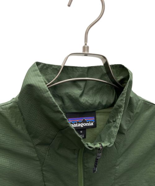 Patagonia（パタゴニア）Patagonia (パタゴニア) フーディニ・スタッシュ・1/2ジップ・プルオーバー グリーン サイズ:Mの古着・服飾アイテム