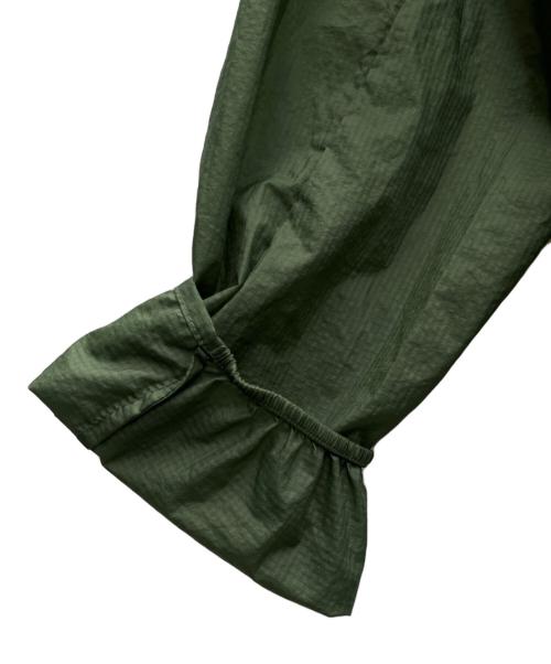 Patagonia（パタゴニア）Patagonia (パタゴニア) フーディニ・スタッシュ・1/2ジップ・プルオーバー グリーン サイズ:Mの古着・服飾アイテム
