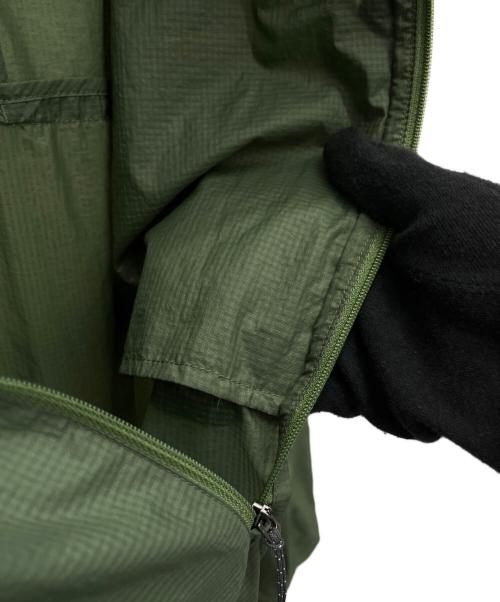 Patagonia（パタゴニア）Patagonia (パタゴニア) フーディニ・スタッシュ・1/2ジップ・プルオーバー グリーン サイズ:Mの古着・服飾アイテム