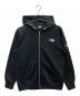 THE NORTH FACE（ザ ノース フェイス）の古着「ジップパーカー」｜ブラック