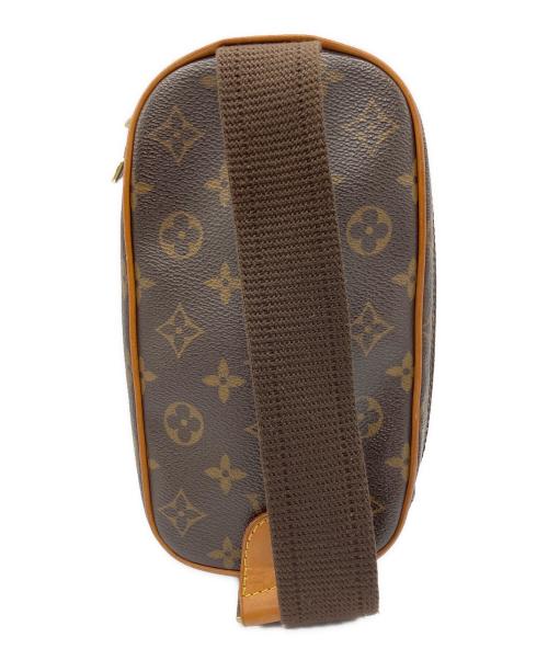 LOUIS VUITTON（ルイ ヴィトン）LOUIS VUITTON (ルイ ヴィトン) ポシェットガンジュ ブラウン サイズ:-の古着・服飾アイテム