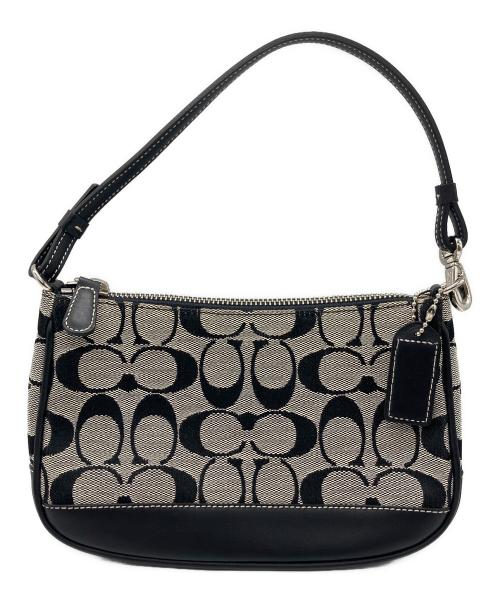 COACH（コーチ）COACH (コーチ) ハンドバッグ グレー×ブラック サイズ:-の古着・服飾アイテム