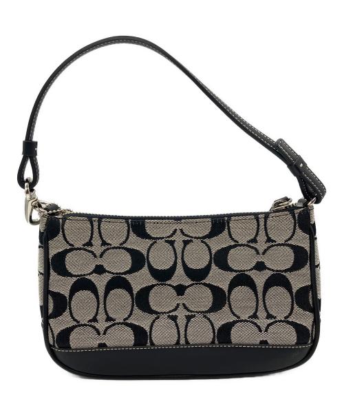COACH（コーチ）COACH (コーチ) ハンドバッグ グレー×ブラック サイズ:-の古着・服飾アイテム