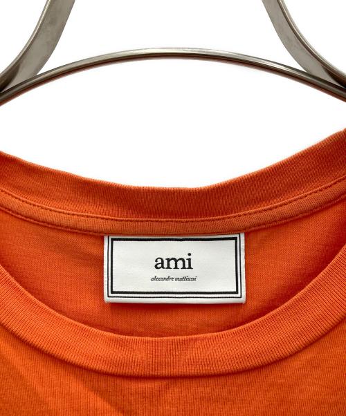 AMI Alexandre Mattiussi（アミアレクサンドルマテュッシ）AMI Alexandre Mattiussi (アミアレクサンドルマテュッシ) 半袖カットソー オレンジ サイズ:Mの古着・服飾アイテム