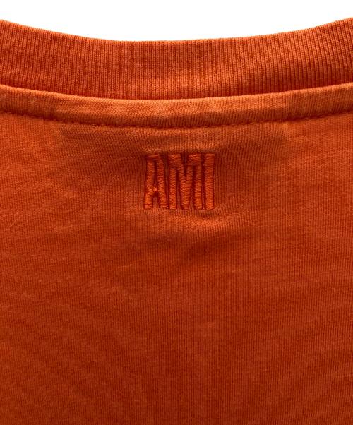 AMI Alexandre Mattiussi（アミアレクサンドルマテュッシ）AMI Alexandre Mattiussi (アミアレクサンドルマテュッシ) 半袖カットソー オレンジ サイズ:Mの古着・服飾アイテム