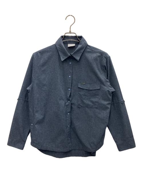 Columbia（コロンビア）Columbia (コロンビア) 長袖シャツ グレー サイズ:Mの古着・服飾アイテム