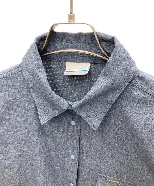 Columbia（コロンビア）Columbia (コロンビア) 長袖シャツ グレー サイズ:Mの古着・服飾アイテム