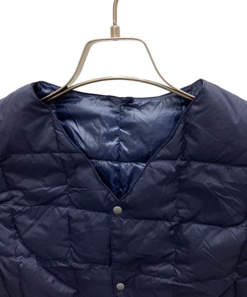 TAION（タイオン）TAION (タイオン) ダウンベスト ネイビー サイズ:Sの古着・服飾アイテム