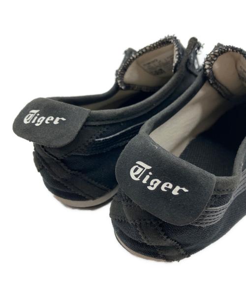 Onitsuka Tiger（オニツカタイガー）Onitsuka Tiger (オニツカタイガー) スリッポン ブラック サイズ:24の古着・服飾アイテム
