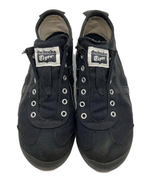 Onitsuka Tiger（オニツカタイガー）Onitsuka Tiger (オニツカタイガー) スリッポン ブラック サイズ:24の古着・服飾アイテム