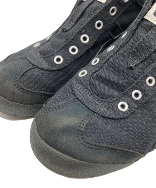 Onitsuka Tiger（オニツカタイガー）Onitsuka Tiger (オニツカタイガー) スリッポン ブラック サイズ:24の古着・服飾アイテム