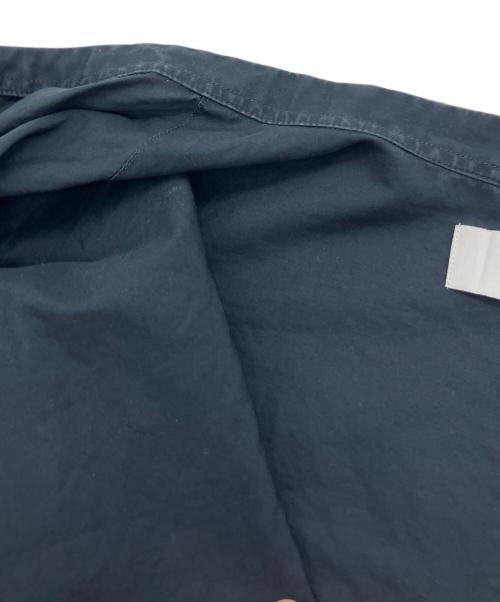 Graphpaper（グラフペーパー）Graphpaper (グラフペーパー) BroadL/S Oversized Band Collar Shirt ネイビー サイズ:SIZE Freeの古着・服飾アイテム