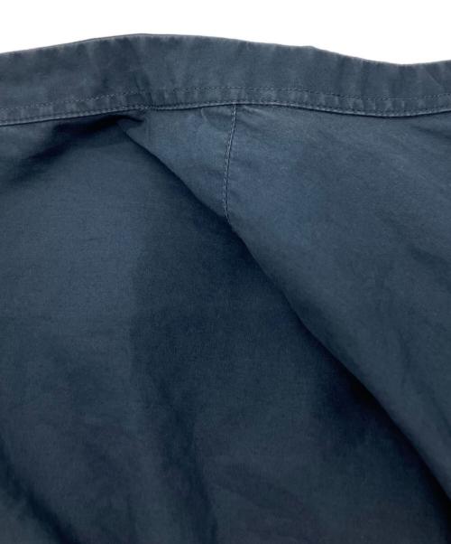 Graphpaper（グラフペーパー）Graphpaper (グラフペーパー) BroadL/S Oversized Band Collar Shirt ネイビー サイズ:SIZE Freeの古着・服飾アイテム