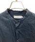 Graphpaper (グラフペーパー) BroadL/S Oversized Band Collar Shirt ネイビー サイズ:SIZE Free：9000円