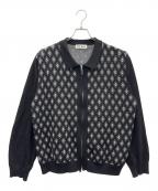 TTT MSWティー）の古着「Diamond Knit Polo」｜ブラック