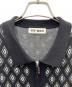 TTT MSW (ティー) Diamond Knit Polo ブラック サイズ:M：10000円