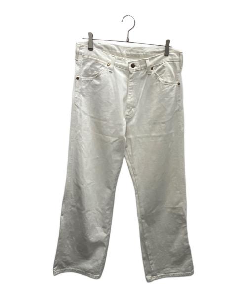 Wrangler（ラングラー）Wrangler (ラングラー) デニムパンツ ホワイト サイズ:Lの古着・服飾アイテム