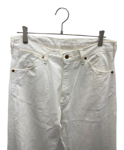 Wrangler（ラングラー）Wrangler (ラングラー) デニムパンツ ホワイト サイズ:Lの古着・服飾アイテム