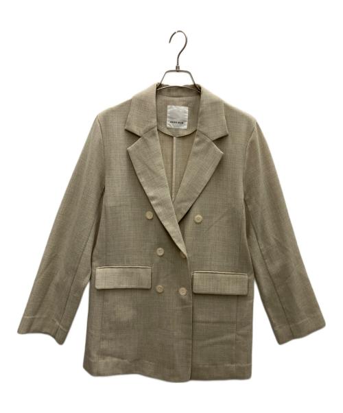 ROSE BUD（ローズバッド）ROSE BUD (ローズバッド) テーラードジャケット ベージュ サイズ:Sの古着・服飾アイテム