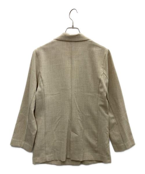 ROSE BUD（ローズバッド）ROSE BUD (ローズバッド) テーラードジャケット ベージュ サイズ:Sの古着・服飾アイテム
