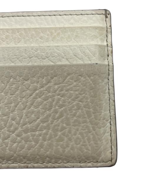 Maison Margiela（メゾンマルジェラ）Maison Margiela (メゾンマルジェラ) カードケース アイボリーの古着・服飾アイテム