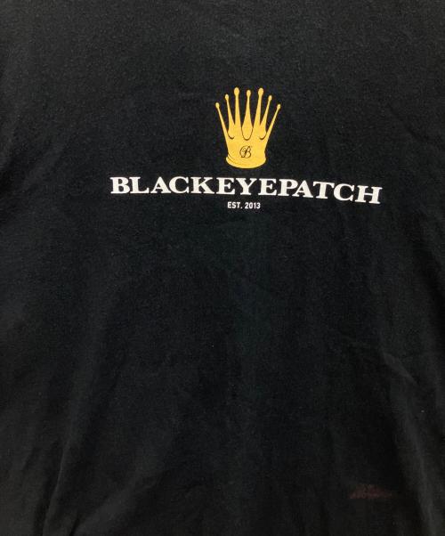 THE BLACK EYE PATCH（ブラックアイパッチ）THE BLACK EYE PATCH (ブラックアイパッチ) 半袖カットソー ブラック サイズ:XLの古着・服飾アイテム