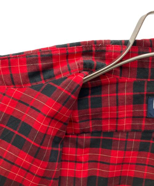 POLO RALPH LAUREN（ポロ・ラルフローレン）POLO RALPH LAUREN (ポロ・ラルフローレン) 長袖シャツ レッド×ブラック サイズ:Mの古着・服飾アイテム