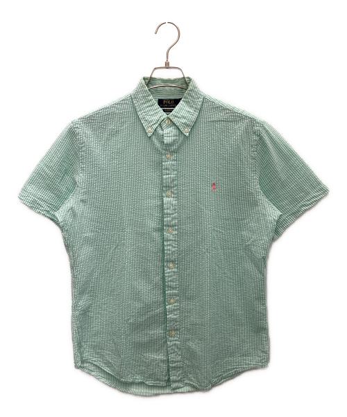 POLO RALPH LAUREN（ポロ・ラルフローレン）POLO RALPH LAUREN (ポロ・ラルフローレン) 半袖シャツ 黄緑 サイズ:Sの古着・服飾アイテム