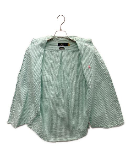POLO RALPH LAUREN（ポロ・ラルフローレン）POLO RALPH LAUREN (ポロ・ラルフローレン) 半袖シャツ 黄緑 サイズ:Sの古着・服飾アイテム