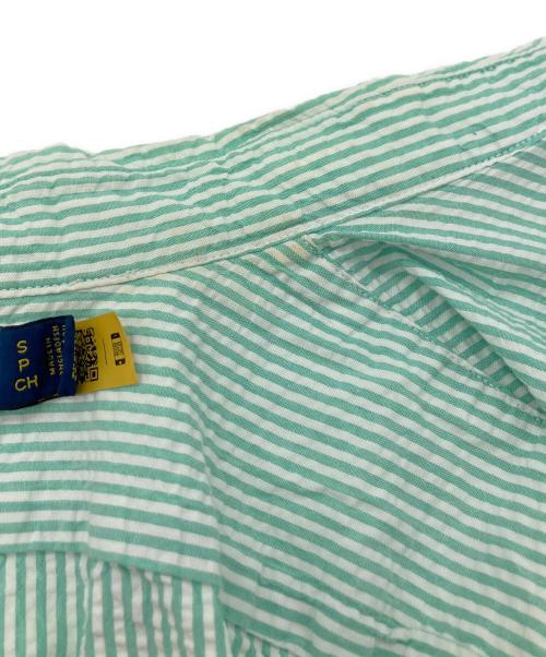 POLO RALPH LAUREN（ポロ・ラルフローレン）POLO RALPH LAUREN (ポロ・ラルフローレン) 半袖シャツ 黄緑 サイズ:Sの古着・服飾アイテム