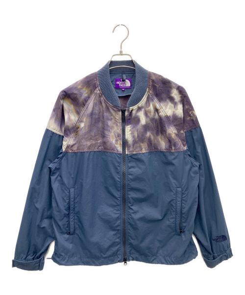 THE NORTHFACE PURPLELABEL（ザ・ノースフェイス パープルレーベル）THE NORTHFACE PURPLELABEL (ザ・ノースフェイス パープルレーベル) ナイロンジャケット ネイビー×パープル サイズ:Mの古着・服飾アイテム