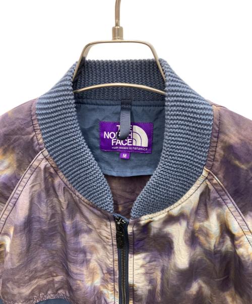 THE NORTHFACE PURPLELABEL（ザ・ノースフェイス パープルレーベル）THE NORTHFACE PURPLELABEL (ザ・ノースフェイス パープルレーベル) ナイロンジャケット ネイビー×パープル サイズ:Mの古着・服飾アイテム