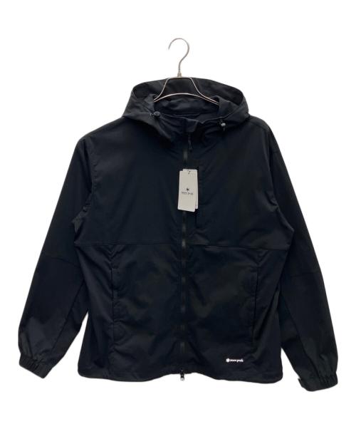 Snow peak（スノーピーク）snow peak (スノーピーク) ナイロンジャケット ブラック サイズ:M 未使用品の古着・服飾アイテム