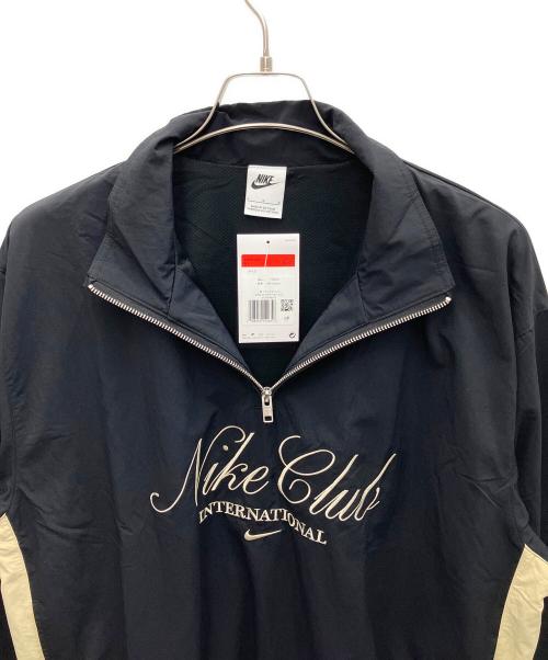 NIKE（ナイキ）NIKE (ナイキ) ナイロンジャケット ベージュ×ブラック サイズ:L 未使用品の古着・服飾アイテム