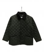 Barbourバブアー）の古着「キルティング ブルゾン」｜オリーブ