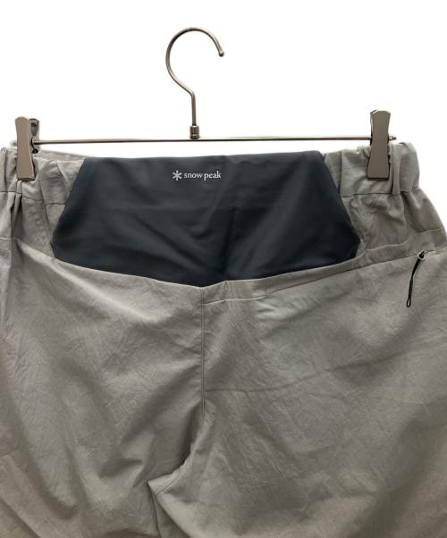 Snow peak（スノーピーク）snow peak (スノーピーク) ハーフパンツ グレー サイズ:M 未使用品の古着・服飾アイテム