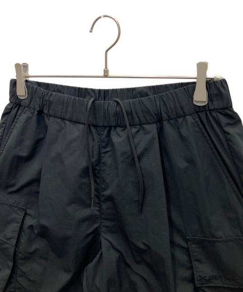 Snow peak（スノーピーク）Snow peak (スノーピーク) ハーフパンツ ブラック サイズ:M 未使用品の古着・服飾アイテム