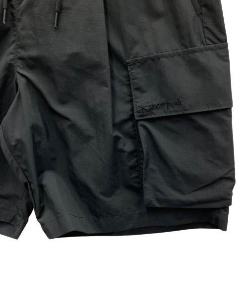 Snow peak（スノーピーク）Snow peak (スノーピーク) ハーフパンツ ブラック サイズ:M 未使用品の古着・服飾アイテム