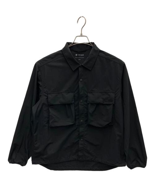 Snow peak（スノーピーク）Snow peak (スノーピーク) 長袖シャツ ブラック サイズ:M 未使用品の古着・服飾アイテム