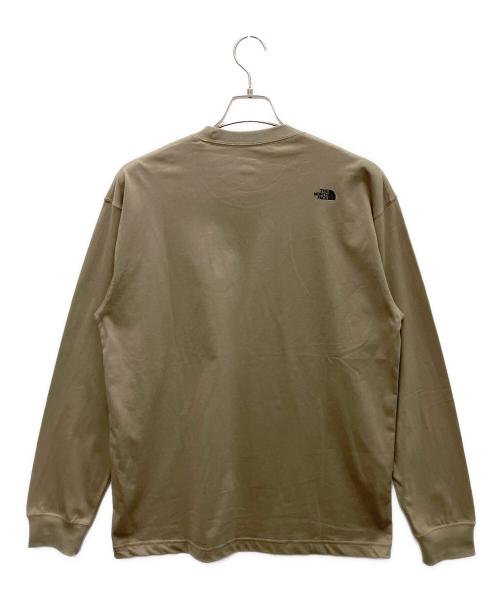 THE NORTH FACE（ザ ノース フェイス）THE NORTH FACE (ザ ノース フェイス) 長袖カットソー ベージュ サイズ:L 未使用品の古着・服飾アイテム