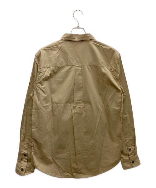 HARLEY-DAVIDSON（ハーレーダビッドソン）HARLEY-DAVIDSON (ハーレーダビッドソン) 長袖シャツ ベージュ サイズ:Lの古着・服飾アイテム